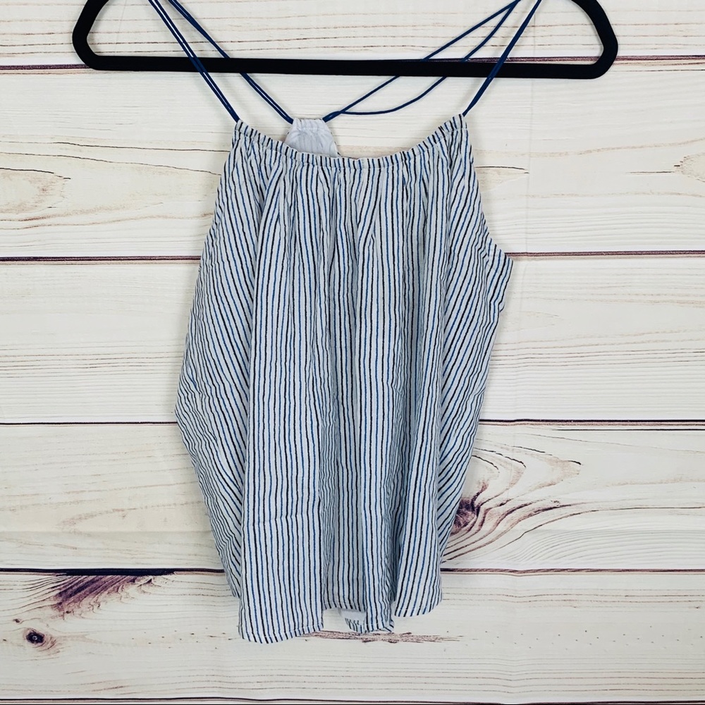 CONVERSE Striped Strappy camisole tank top
